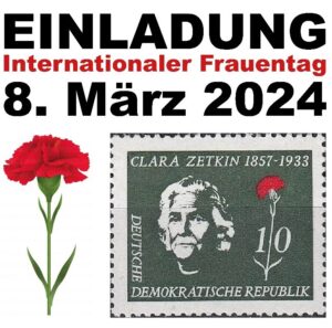 Einladung zum Internationalen Frauentag am 8. März 2024 nach Offenbach