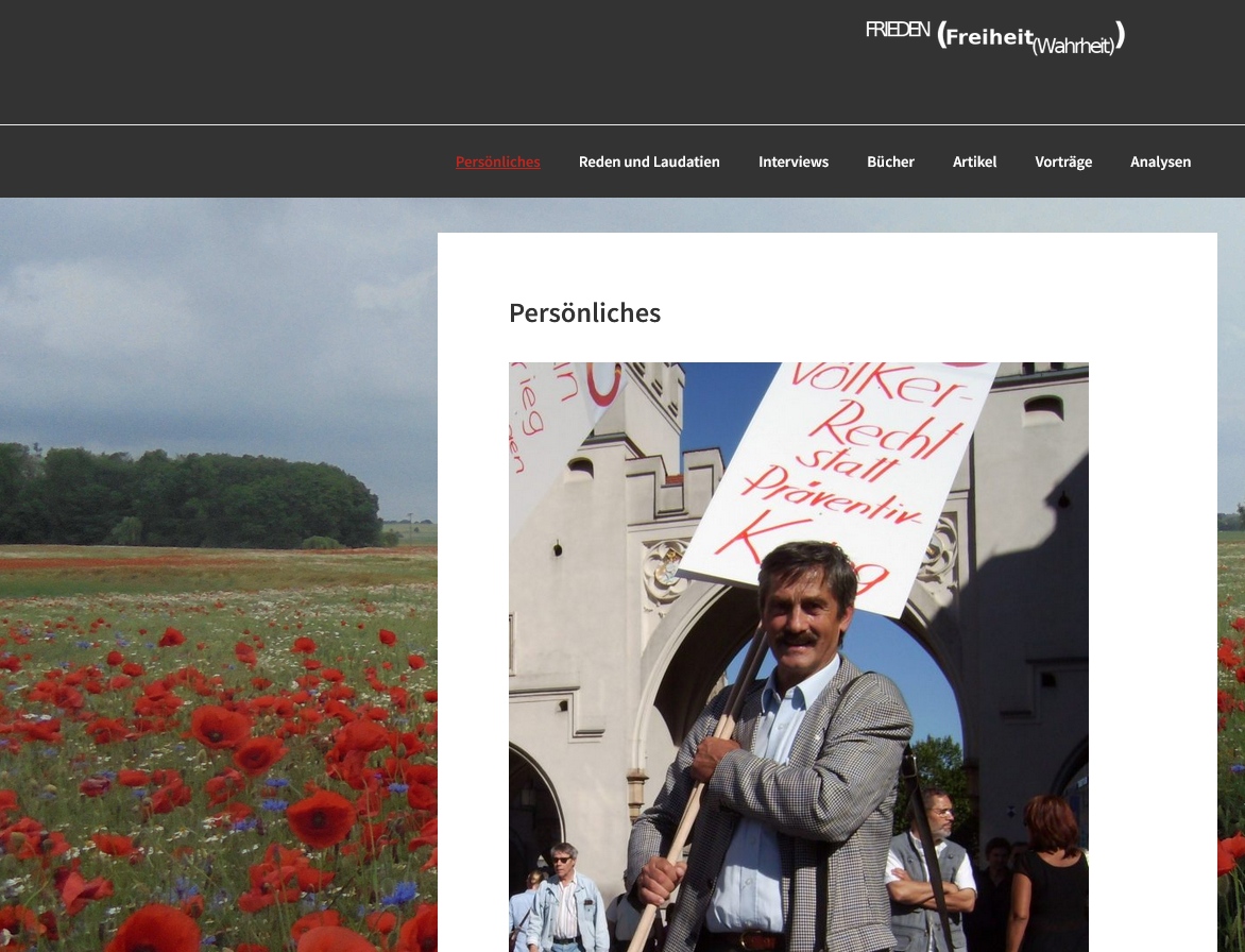 Homepage Wolfgang Effenberger