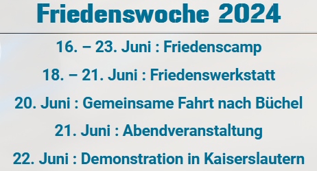 Friedenswoche 2024