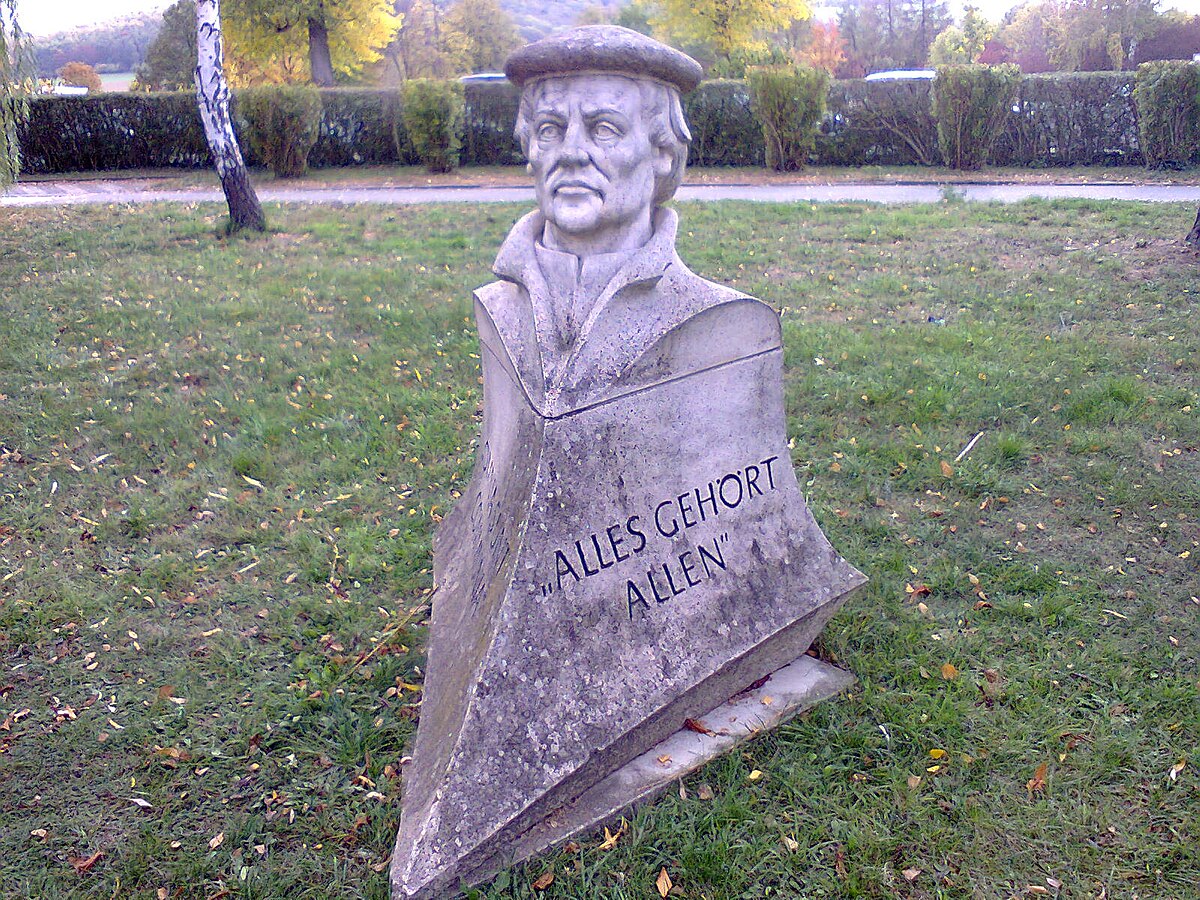 Thomas Müntzer in Memleben, Giorno2, CC BY-SA 4.0 via Wikimedia Commons