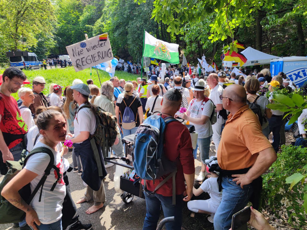 Auf dem Weg zum Schloss im Jahr 2024